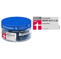 Cartouche encre schneider standard bleue royale         effacable pot 30 pieces