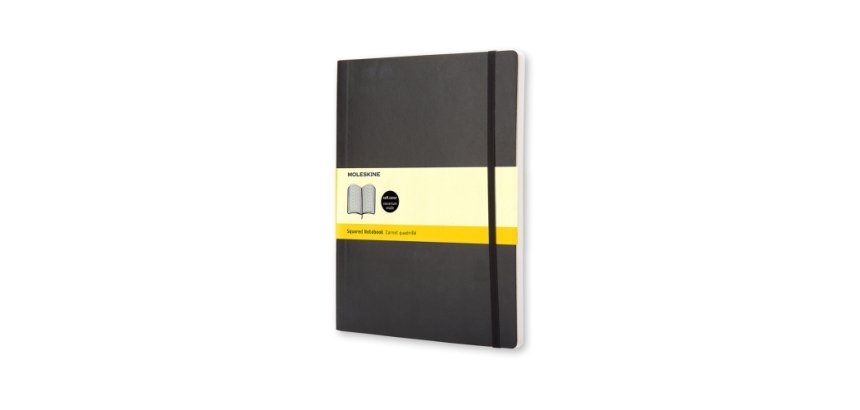 Moleskine Classic XL writing notebook 192 sheets Black