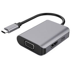 DLH ADAPTATEUR USB-C VERS HDMI ou VGA