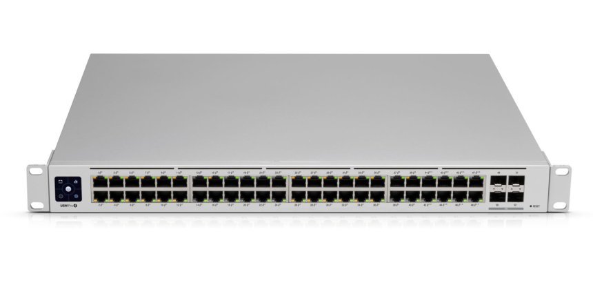 Ubiquiti UniFi USW-PRO-48 switch Gestionado L2/L3 Gigabit Ethernet (10/100/1000) 1U Plata