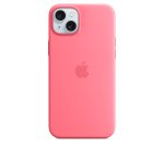 Apple Coque en silicone avec MagSafe pour iPhone 15 Plus - Rose