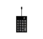 Port Designs 900801 clavier numérique Ordinateur portable USB Noir, Gris