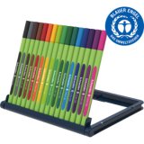 Feutre schneider fineliner line-up trait 0,4mm           ergonomique cap-off ne seche  pas etui chevalet 16 coloris