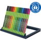 Feutre schneider fineliner line-up trait 0,4mm           ergonomique cap-off ne seche  pas etui chevalet 16 coloris