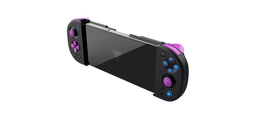 Dragonshock Photon Nero Bluetooth/USB Gamepad Analogico/Digitale Android, PC, iOS