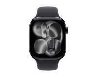 Apple MXM23ZM/A Smart Wearable Accessories Band Black Fluoroelastomer