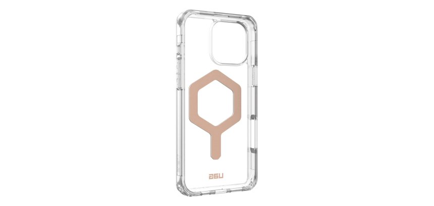 Urban Armor Gear Plyo funda para teléfono móvil 17,5 cm (6.9") Oro rosa, Transparente