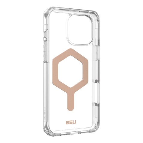 Urban Armor Gear Plyo funda para teléfono móvil 17,5 cm (6.9") Oro rosa, Transparente