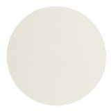 Prêt à peindre carton toilé Ø 30cm 3mm - Blanc