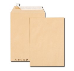 Pochette kraft gpv adhésive économique 24 260x330mm 90g sachet 25 unités