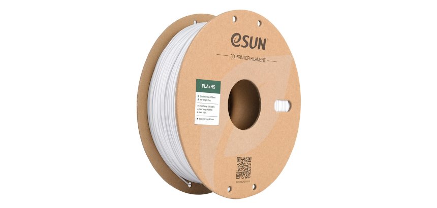 eSUN PLA+HS Polylactic Acid Plus (PLA+) White 1 kg
