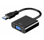 DLH DY-TU4988 adaptateur graphique USB 1920 x 1200 pixels Noir