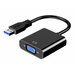 DLH DY-TU4988 adaptateur graphique USB 1920 x 1200 pixels Noir