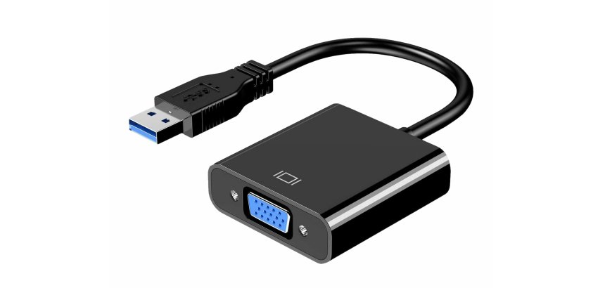 DLH DY-TU4988 adaptateur graphique USB 1920 x 1200 pixels Noir