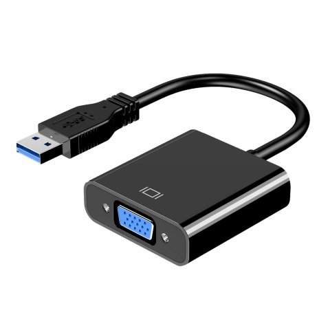 DLH DY-TU4988 adaptateur graphique USB 1920 x 1200 pixels Noir