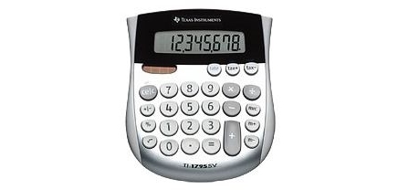Calculatrice de bureau TI-1795 SV - 17955SV/FBL/11E1 Texas Instrument