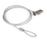 Hamlet XNBLOCK15N cable lock Metallic, White 1.5 m