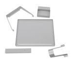 Ergotron 98-417-214 accessorio per carrello multimediale Grigio Mensola regolabile