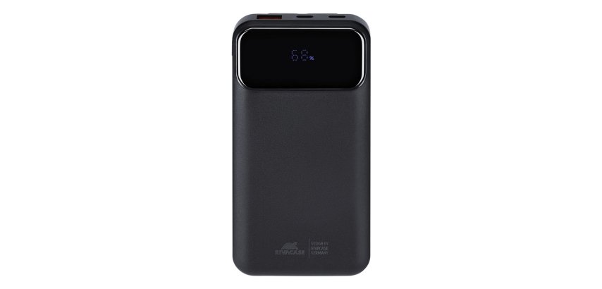 Rivacase VA2211 batteria portatile Polimeri di litio (LiPo) 10000 mAh Nero