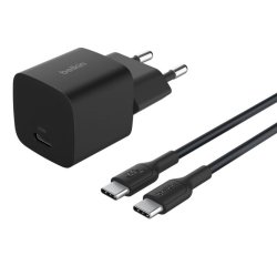 Belkin BoostCharge Consoles portables, Smartphone, Tablette Noir Secteur Charge rapide Intérieure