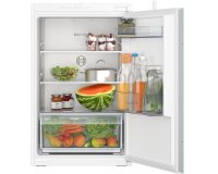 BOSCH Réfrigérateur encastrable 1 porte KIR21NSE0, Série 2, 136 litres, Niche 88 cm