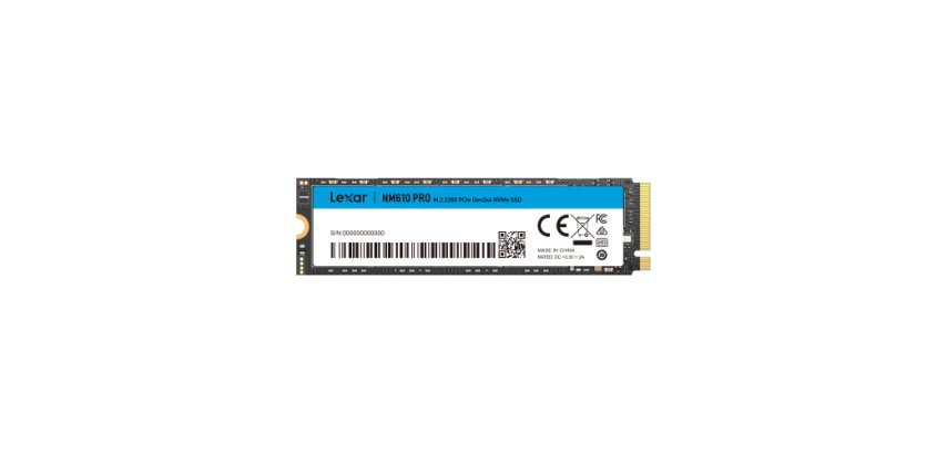 Lexar NM610PRO 1 To M.2 PCI Express 3.0 NVMe