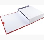 Chemise à dos extensible Balacron, rouge