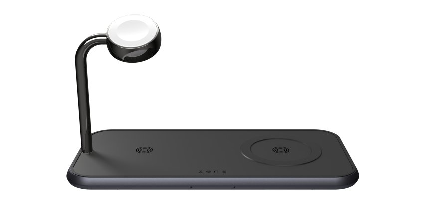 ZENS ZEDC05BM/00 oplader voor mobiele apparatuur Hoofdtelefoons, Smartphone, Smartwatch Zwart AC Draadloos opladen Snel opladen Binnen
