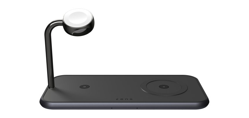 ZENS ZEDC05BM/00 chargeur d'appareils mobiles Casques, Smartphone, Smartwatch Noir Secteur Recharge sans fil Charge rapide Intérieure