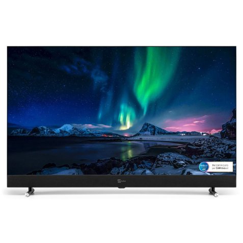 TELE System SONIC43QLEDSMV14 109.2 cm (43") 4K Ultra HD Smart TV Wi-Fi Black 320 cd/m²