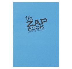 1/2 Zap Book carnet collé 80F A5 80g - Aléatoire