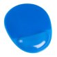 Tapis souris q-connect repose-poigne gel et pvc      grand confort facilement      nettoyable coloris bleu
