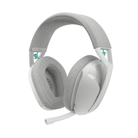 Logitech G G321 LIGHTSPEED, auriculares inalámbricos Bluetooth para gaming, comodidad y ajuste dinámicos, micrófono de varilla 16 kHz, PC, PS4, PS5, Nintendo Switch y dispositivos móviles (blanco)