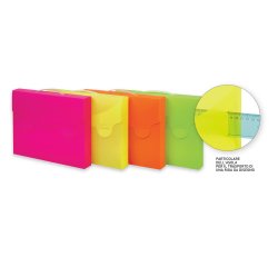 Favorit Valigette Polipropilene (PP) Fucsia, Verde, Arancione, Giallo
