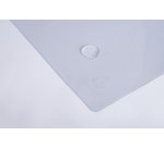 Sous-main exacompta souple pvc crystal 50x65cm coloris   transparent