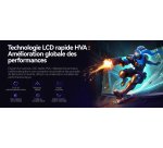 MCL Moniteur 34" VA UWQHD, 2 * HDMI + DP 1.4 + A/O