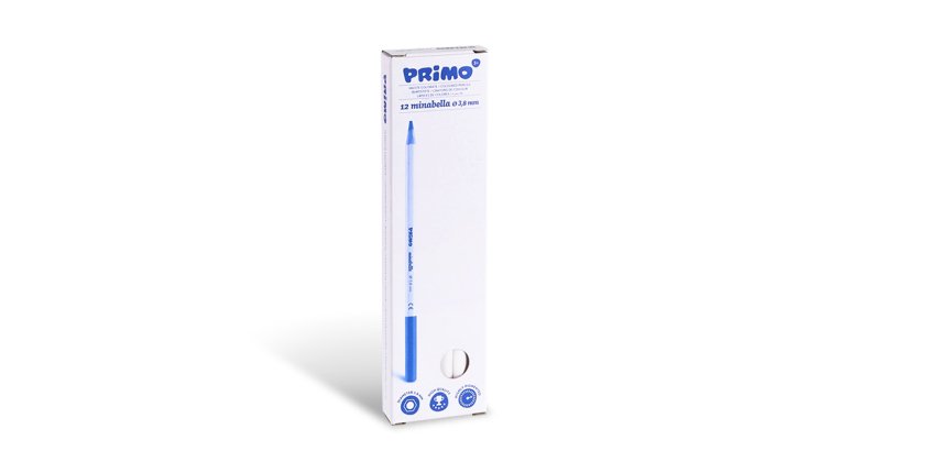 Primo 5221MBS100 pastello colorato Bianco 12 pz