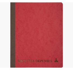 Piqûre 220X170 Recettes-dépenses 80 pages - Couleurs assorties
