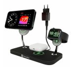 XtremeMac XMG-XM3-03 chargeur d'appareils mobiles Casques, Smartphone, Smartwatch Noir USB Recharge sans fil Intérieure