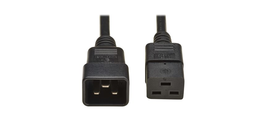 Eaton P036-EU câble électrique IEC C20 IEC C19 noir