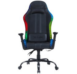 The G-Lab K-SEAT ELECTRON EX Silla para videojuegos universal Asiento acolchado Negro
