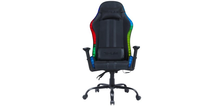 The G-Lab K-SEAT ELECTRON EX Silla para videojuegos universal Asiento acolchado Negro
