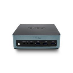 Chip PC CUBEX 13 Intel® Core™ i7 i7-1360P 16 Go DDR5-SDRAM 512 Go SSD Windows 11 Pro Mini PC Gris