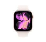 Apple Watch Series 11 GPS 46mm Cassa Alluminio Oro Rosa con Band Rosa Fard - S/M