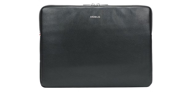 Funda para portátil Mobilis PURE SLEEVE 35,6 cm 14" Negro, Plata