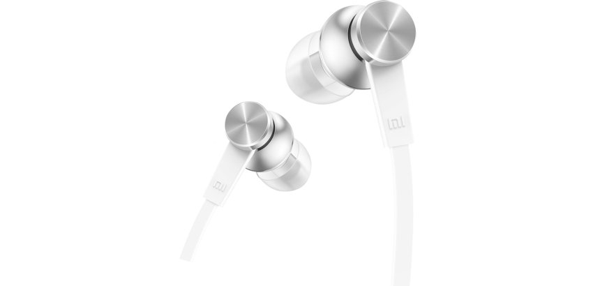 Xiaomi Mi In-Ear Headphones Basic Auriculares Alámbrico Dentro de oído Llamadas/Música Plata, Blanco
