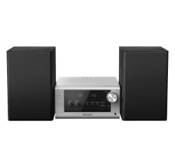 Panasonic SC-PM702 Home audio micro system 80 W Black, Silver