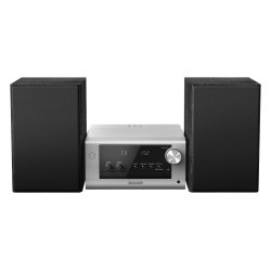 Panasonic SC-PM702 Home audio micro system 80 W Black, Silver