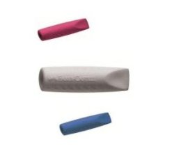 Faber-Castell 187001 gomma per cancellare Blu, Grigio 2 pz
