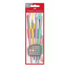 Faber-Castell 481620 pennello d'artista 4 pz